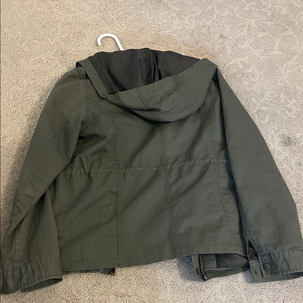 Outer Edge Green Utility Jacket Medium - image 3
